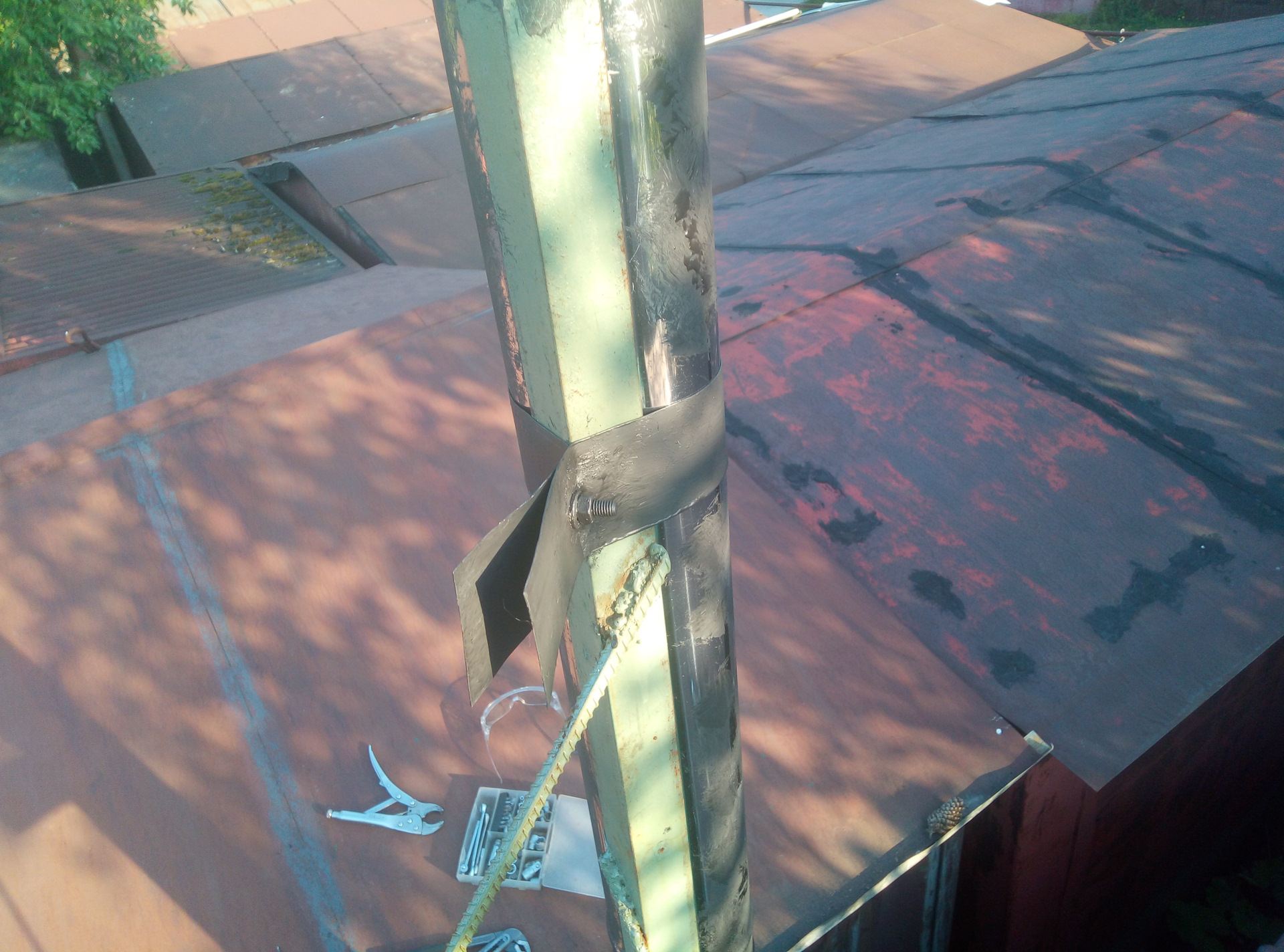 Замена дымохода печки. — DRIVE2