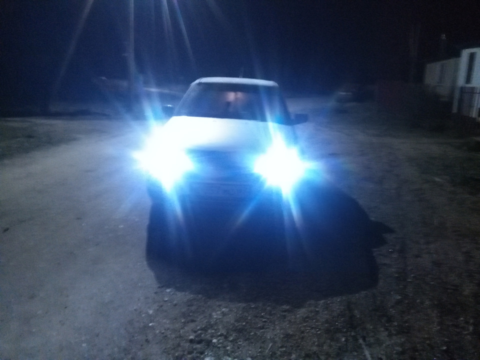 Led лампы в ближний H7. — Daewoo Nexia (N150), 1,6 л, 2011 года ...