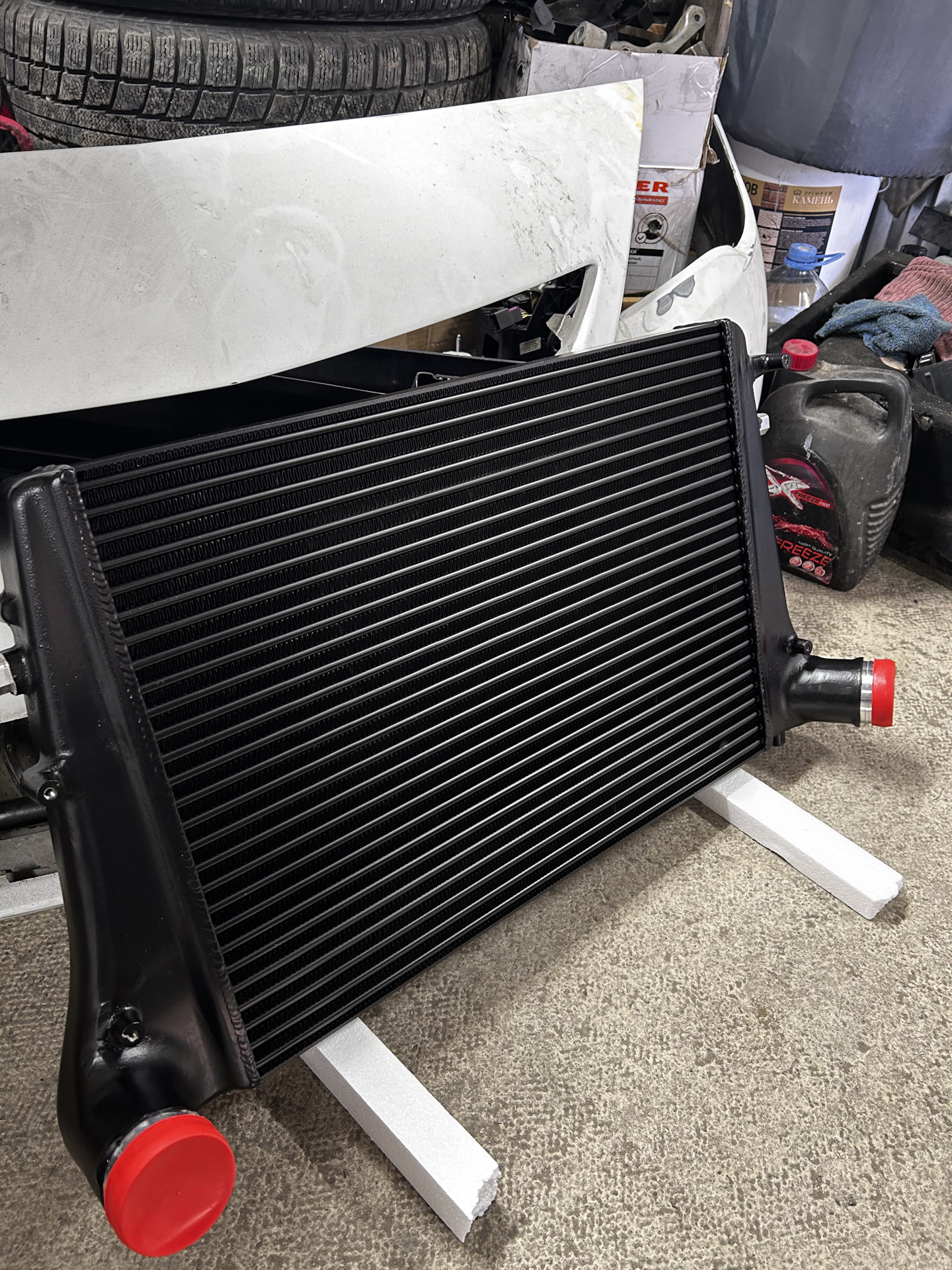 Интеркулер, чем холоднее тем лучше — Volkswagen Passat B6, 1,8 л, 2009 ...