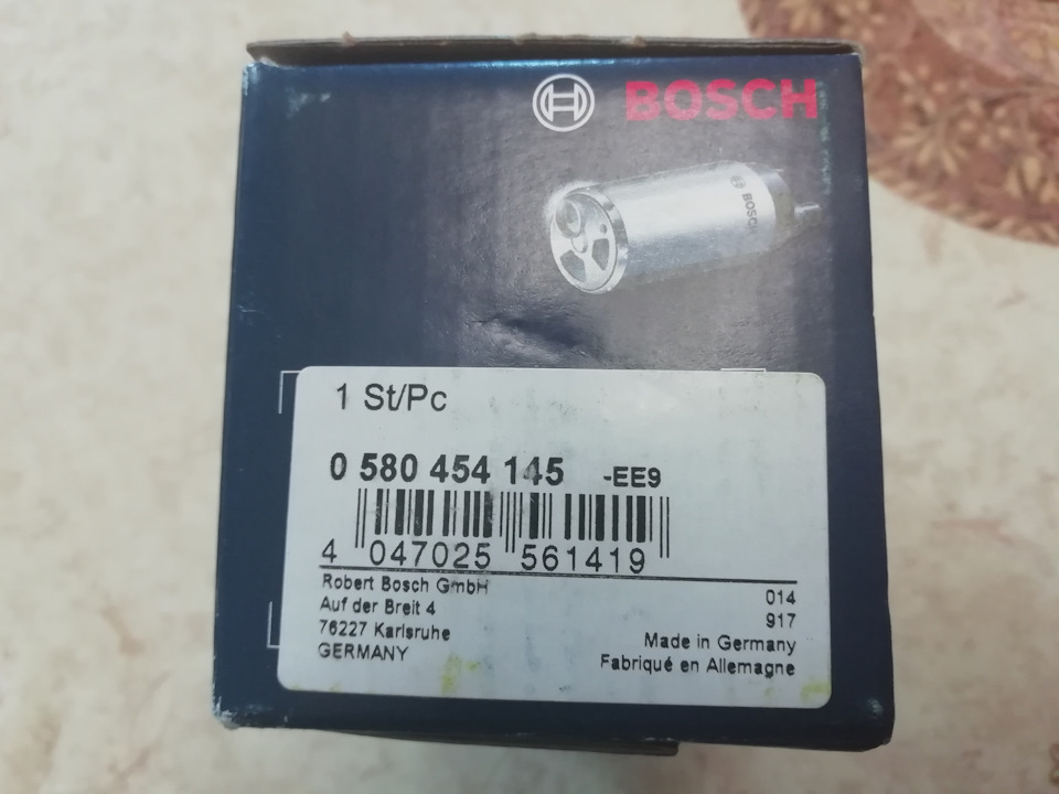 Бензонасос bosch 0580454145