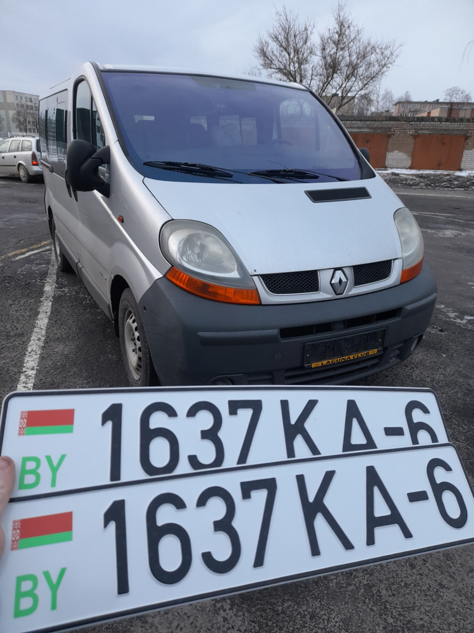 Оформление, номера, регистрация Транспорта — Renault Trafic (2G), 1,9 л,  2003 года | покупка машины | DRIVE2