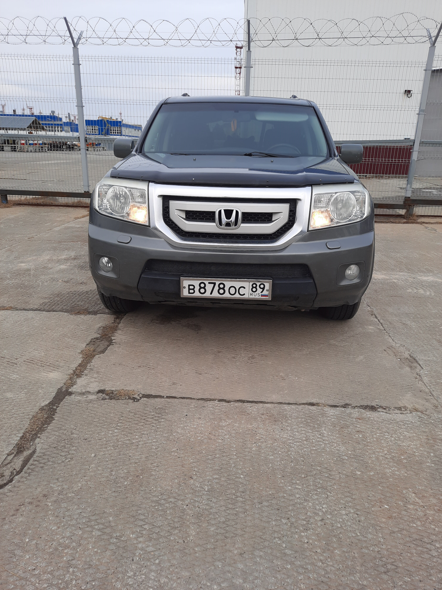 ДХО. Дальний в "полнакала" — Honda Pilot (2G), 3,5 л, 2008 года ...