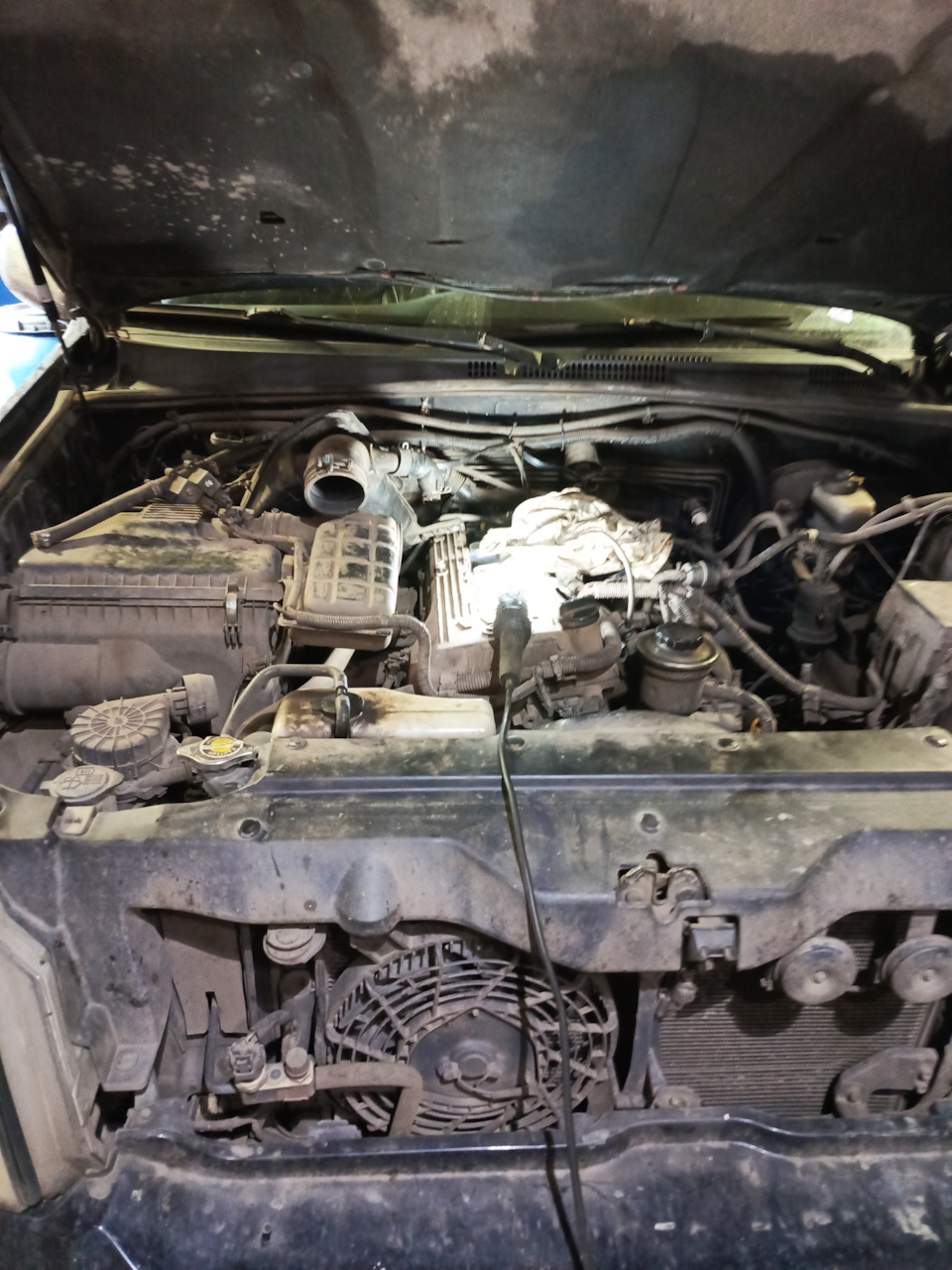 Холостые упали до 450 — Toyota Land Cruiser Prado 120-series, 2,7 л ...