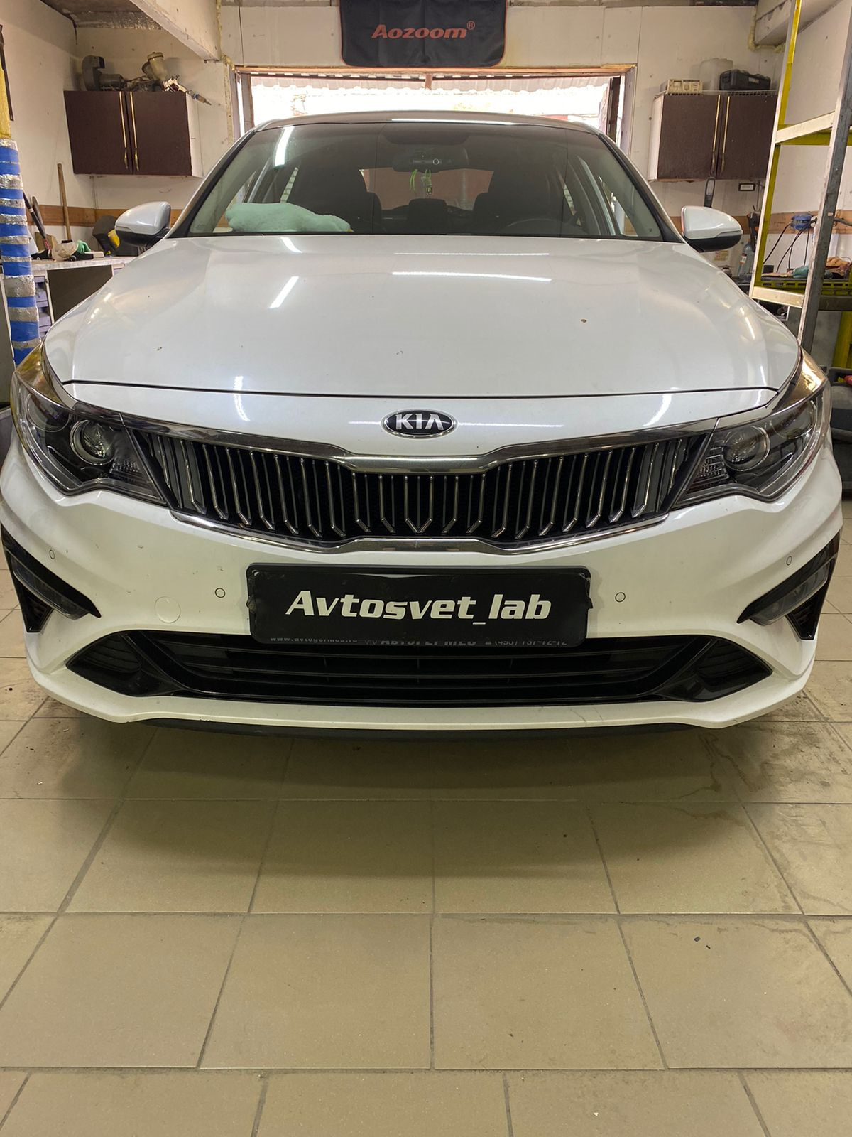 kia optima 4 рестайлинг Установка bi-led линз — DRIVE2