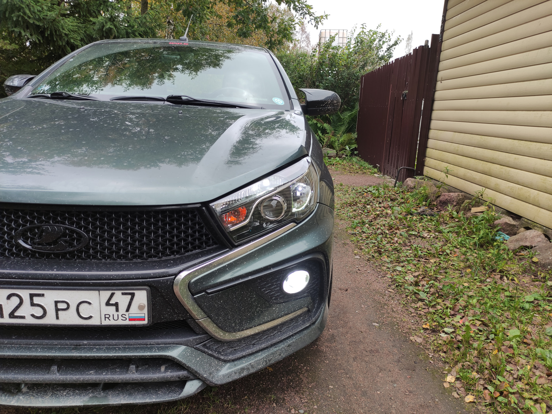 Уплотнитель и Доп. габариты. — Lada Vesta, 1,6 л, 2017 года ...