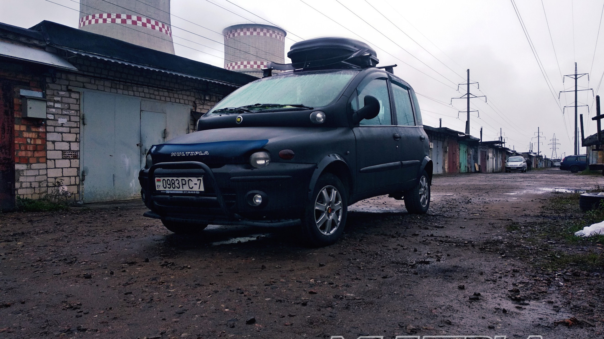 FIAT Multipla 1.9 дизельный 2001 | ZHLOBASTER💀 на DRIVE2