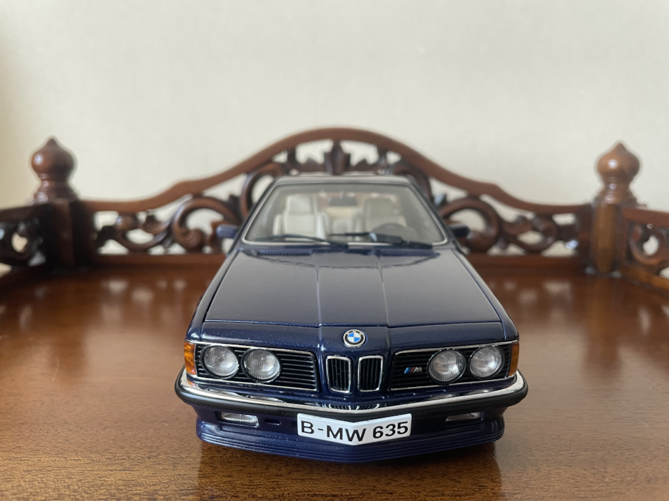 BMW E24 M635 CSI 1:18 от Autoart — Сообщество «Масштабные Модели