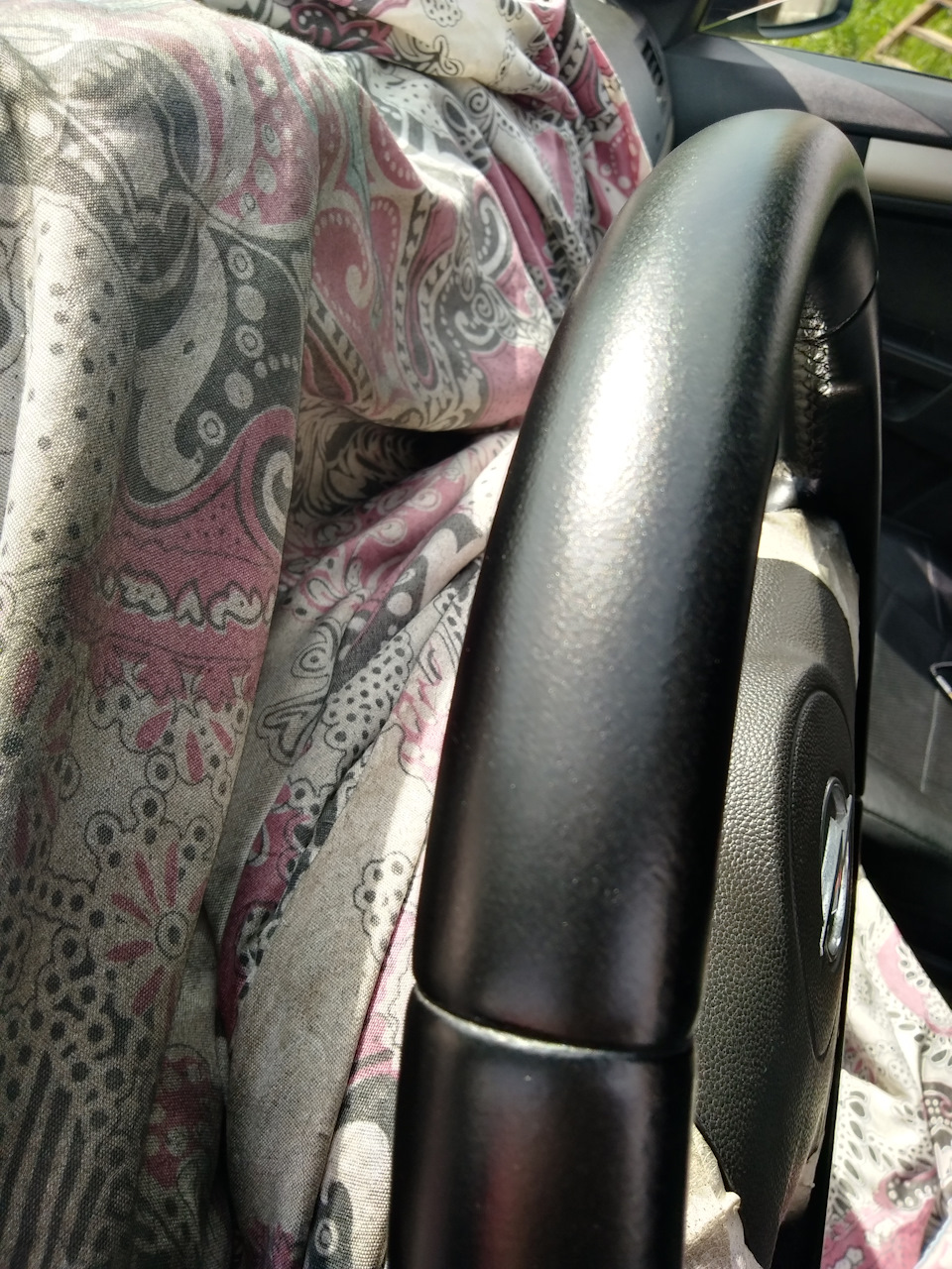 Покраска руля — Opel Astra H, 1,3 л, 2008 года | своими руками | DRIVE2