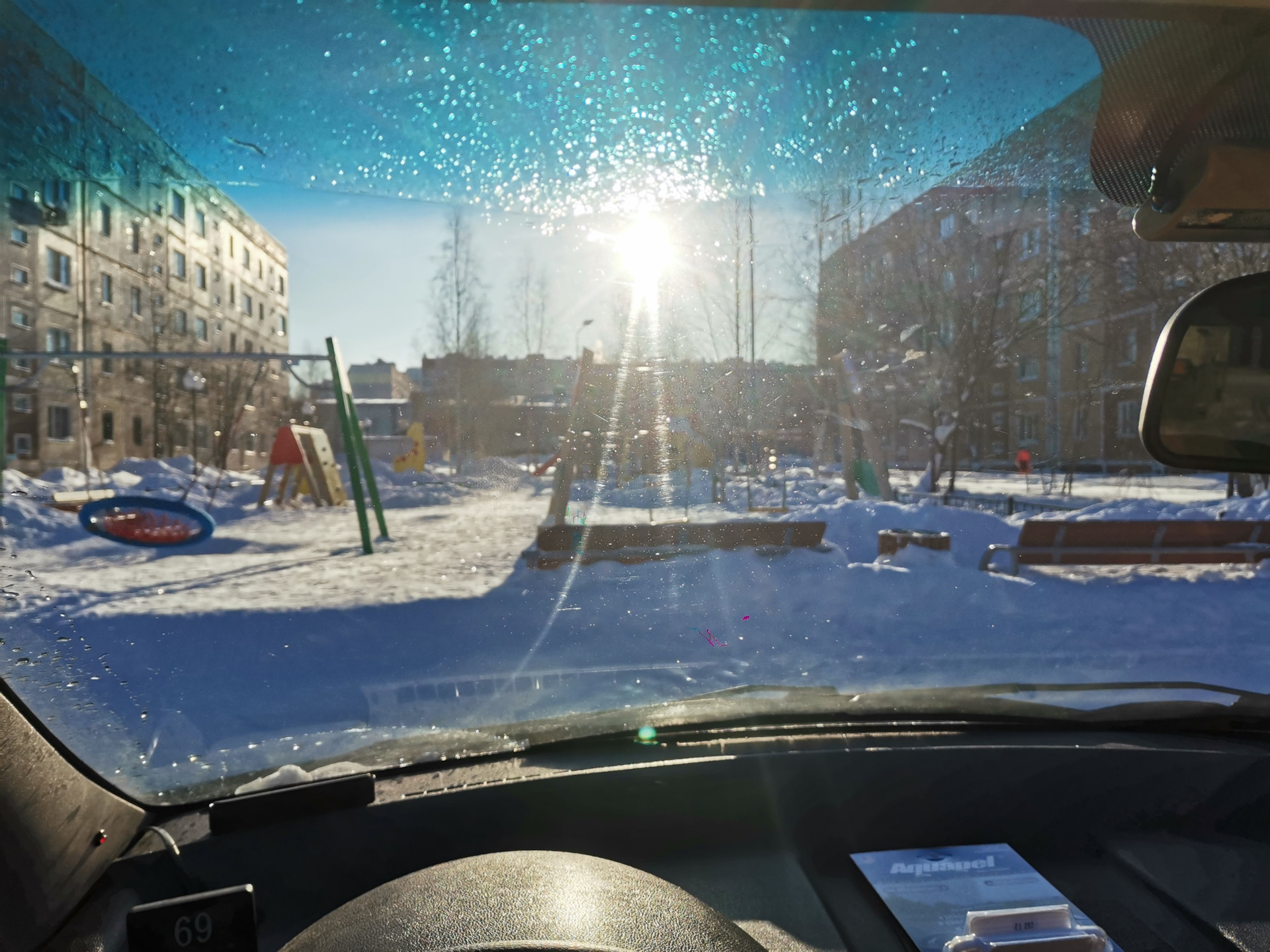 Getz лобовое стекло