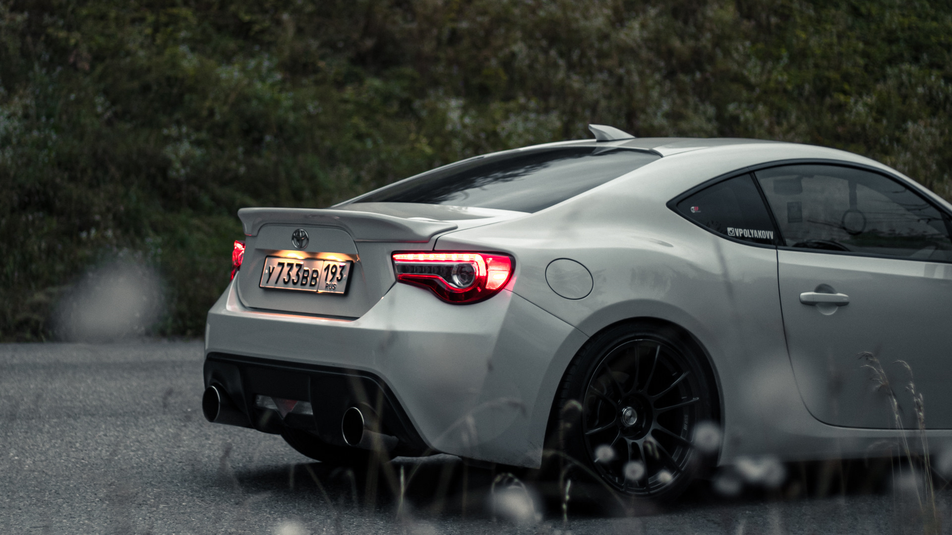 Toyota gt86 2012 белая