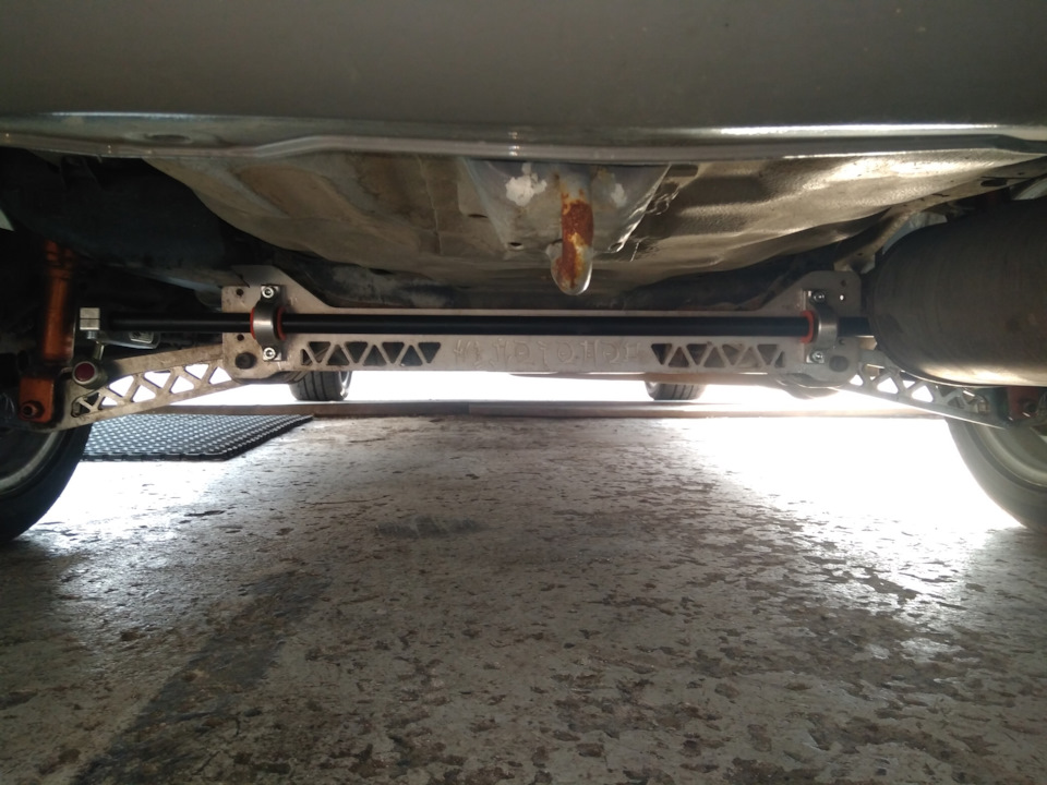 Установка заднего регулируемого стабилизатора поперечной устойчивости ...