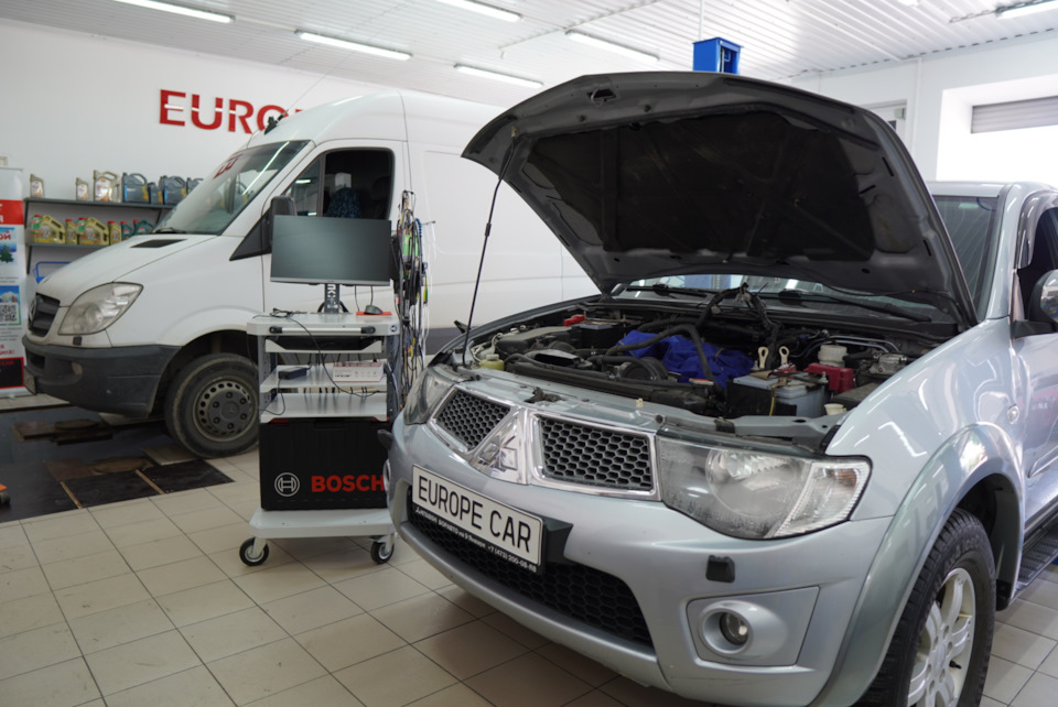 Чип-тюнинг Mitsubishi L200, промывка коллектора, отключение ЕГР и ...