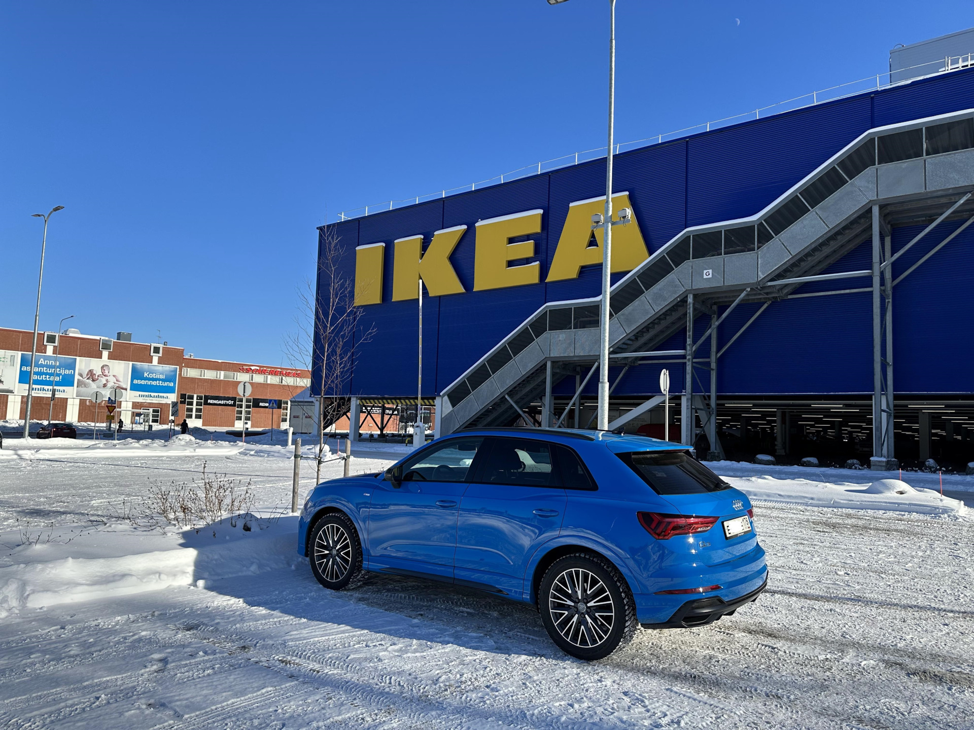 Поездка в Финляндию на выходные — Audi Q3 (2G), 1,4 л, 2019 года |  путешествие | DRIVE2