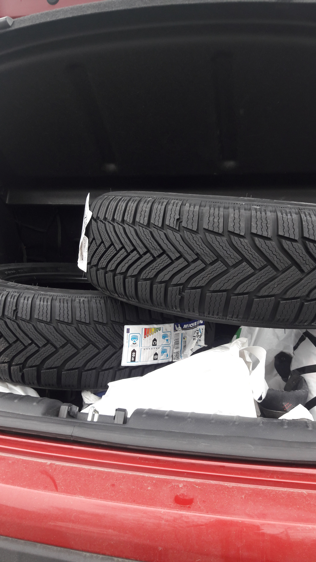 Зимние шины — KIA Rio X-Line, 1,6 л, 2019 года | шины | DRIVE2