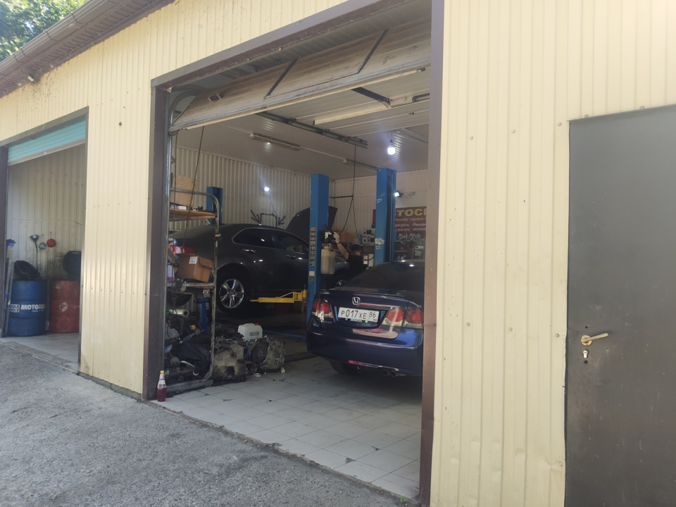 Посещение Honda Garage Краснодар — Honda Civic 4D (8G), 1,8 л, 2011 ...