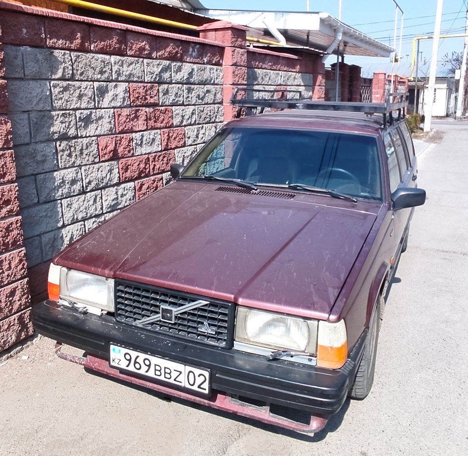 Установка багажника на крышу, прописал в техпаспорт. — Volvo 740, 2,3 л,  1989 года | своими руками | DRIVE2