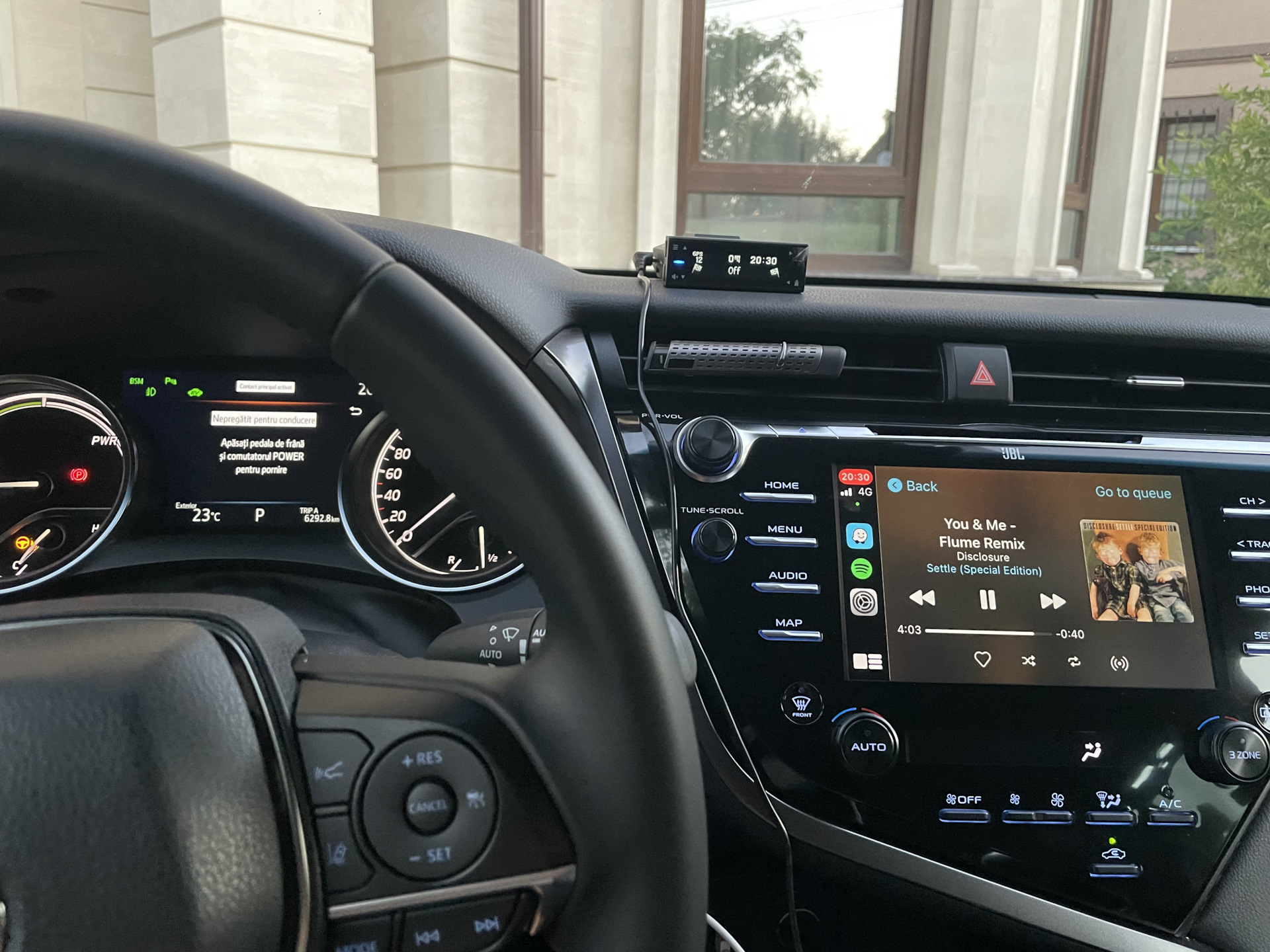 Apple CarPlay — Toyota Camry (XV70), 2,5 л., 2020 года электроника