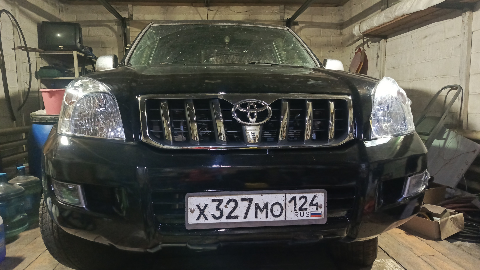 Toyota Land Cruiser Prado 120-series 2.7 бензиновый 2007 | Рамный Зверь ...