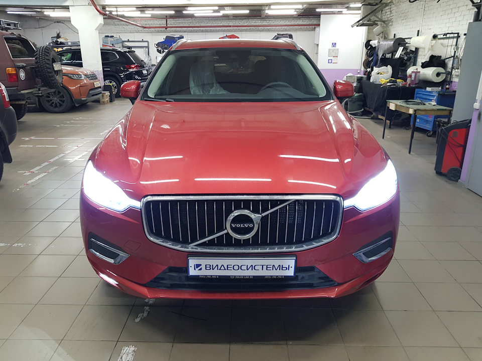 VOLVO XC60, Виброшумоизоляция арок, омыватель камеры заднего вида ...