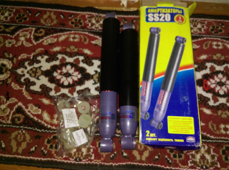 Амортизаторы SS20 Отзыв. — ГАЗ Газель, 9,9 л, 2002 года | наблюдение ...