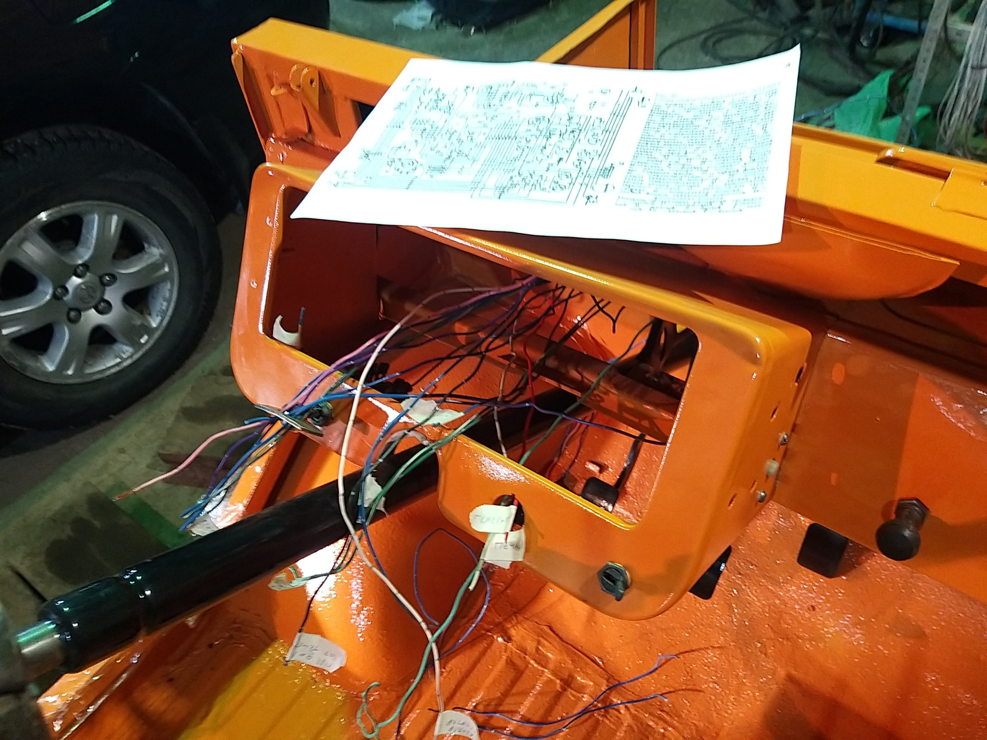 Проводка — ЛуАЗ 969, 1,2 л, 1977 года | своими руками | DRIVE2