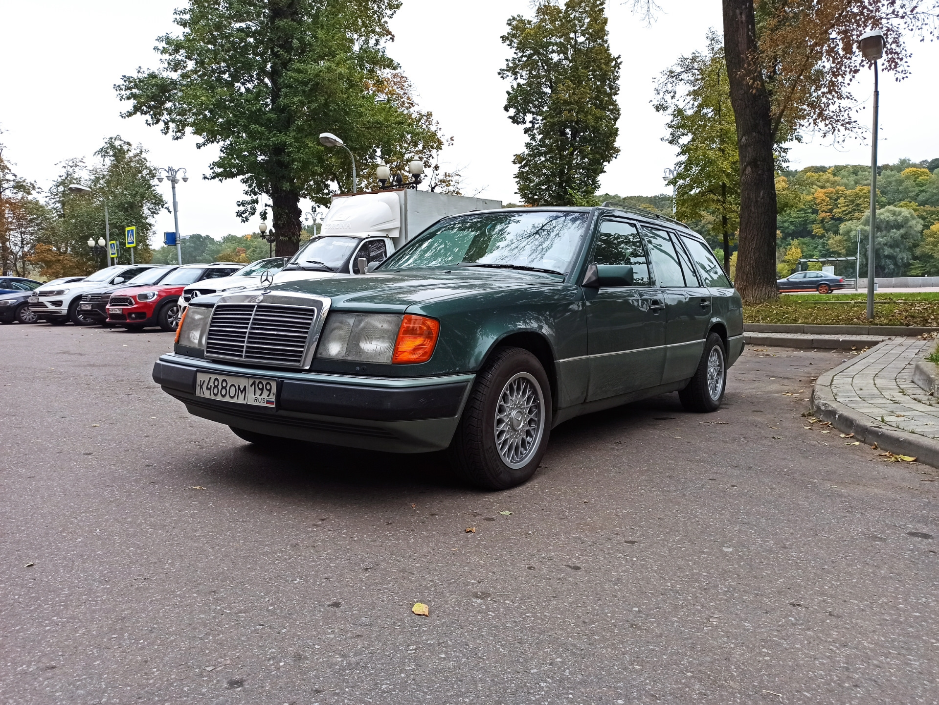 BRABUS MONOBLOCK i — Mercedes-Benz E-class (W124), 3,6 л, 1992 года |  колёсные диски | DRIVE2