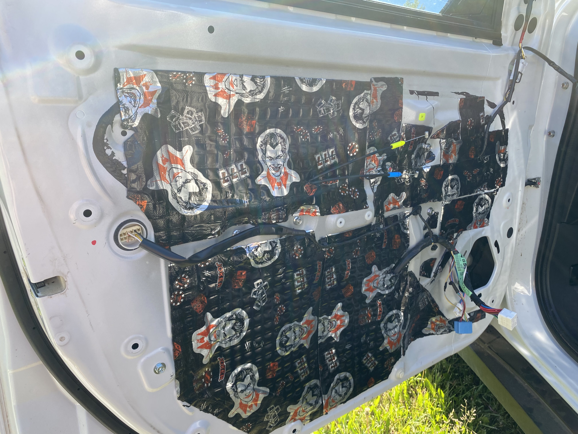 Шумка шумофф джокер в передние двери — Mitsubishi Outlander (3G), 2,4 л ...