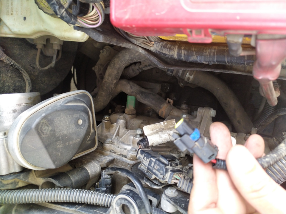 Странные показания датчика температуры. Часть 2 — Renault Megane II, 1 ...