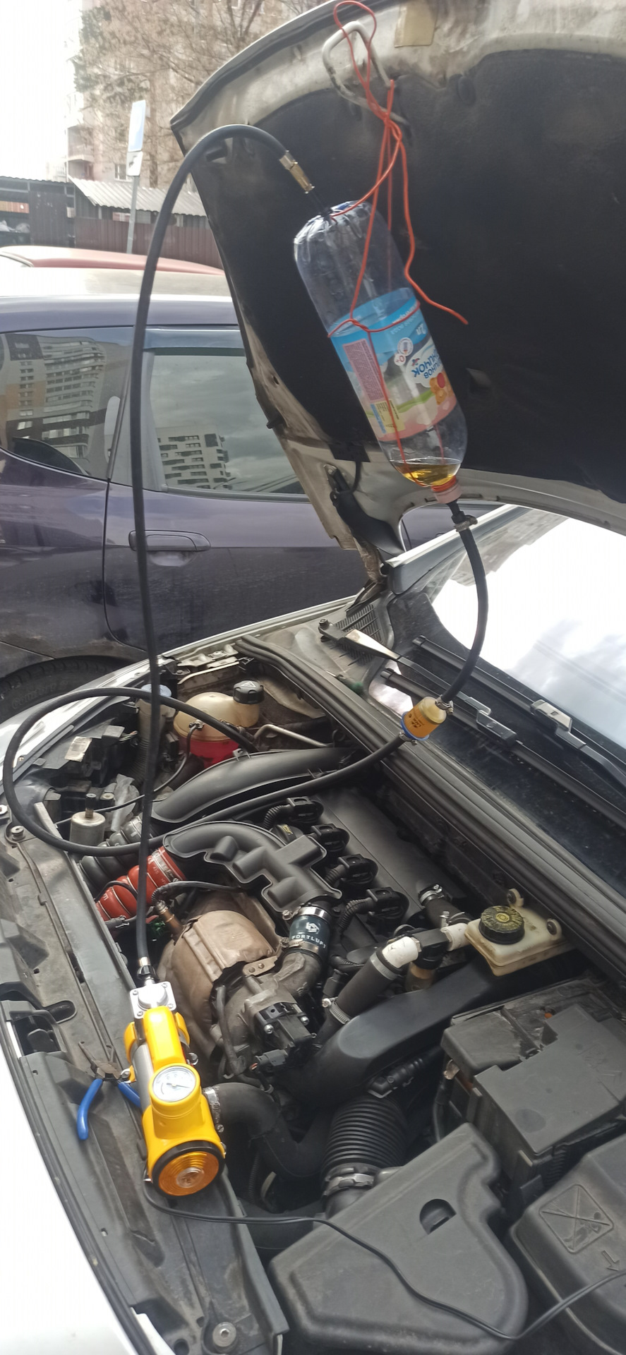 Промывка форсунок — Peugeot 308 SW (1G), 1,6 л, 2011 года | своими ...