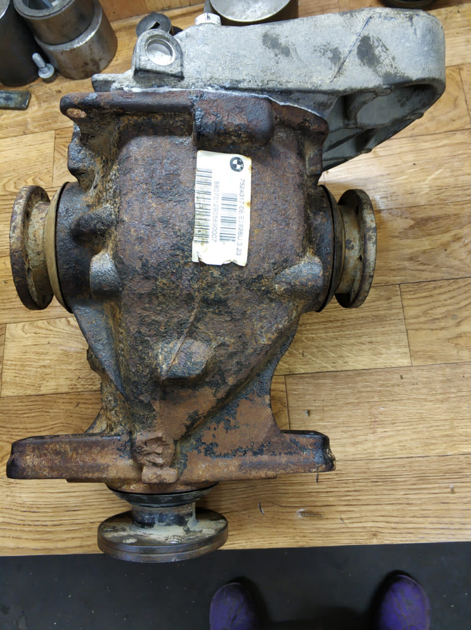 Ревизия редуктора 3.23 — BMW 3 series (E90), 2 л, 2008 года | визит на ...