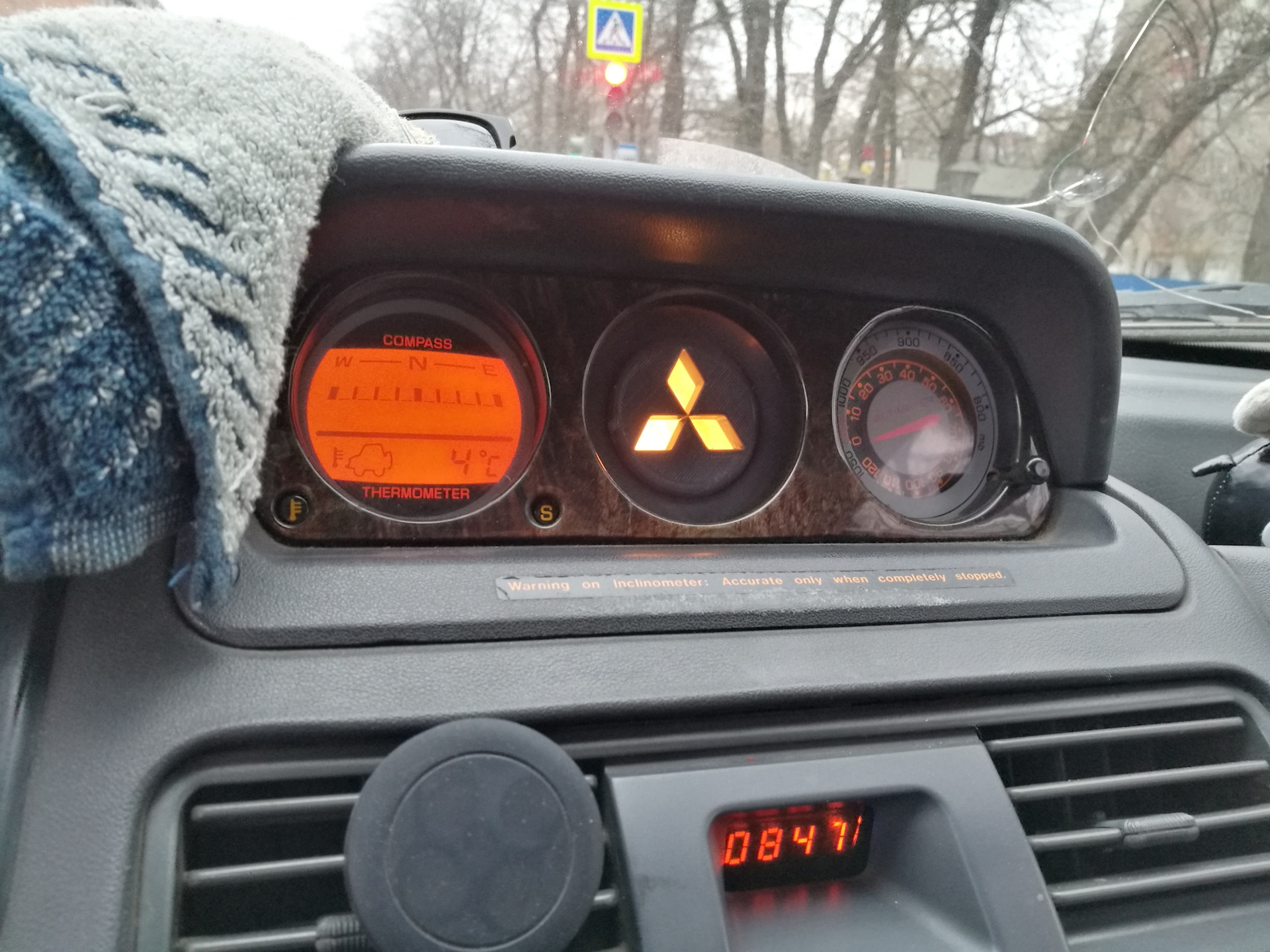 Заглушка в кренометр — Mitsubishi Montero II (V20), 3 л, 1993 года ...