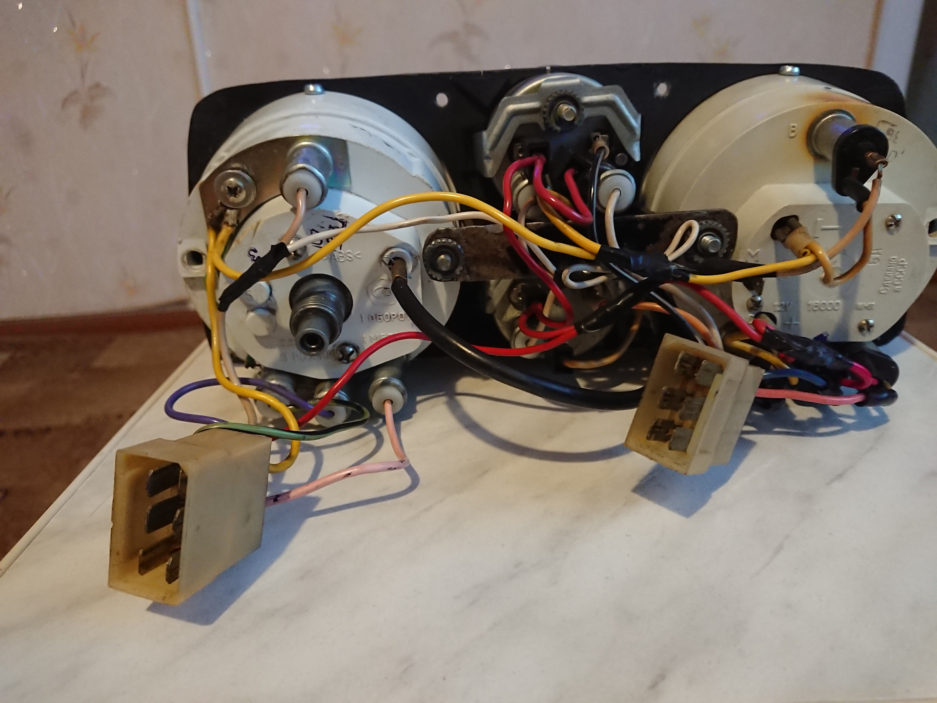 Приборы от ваз 2106 в оку. — КАМАЗ 11113 Ока, 0,7 л, 2004 года | своими ...