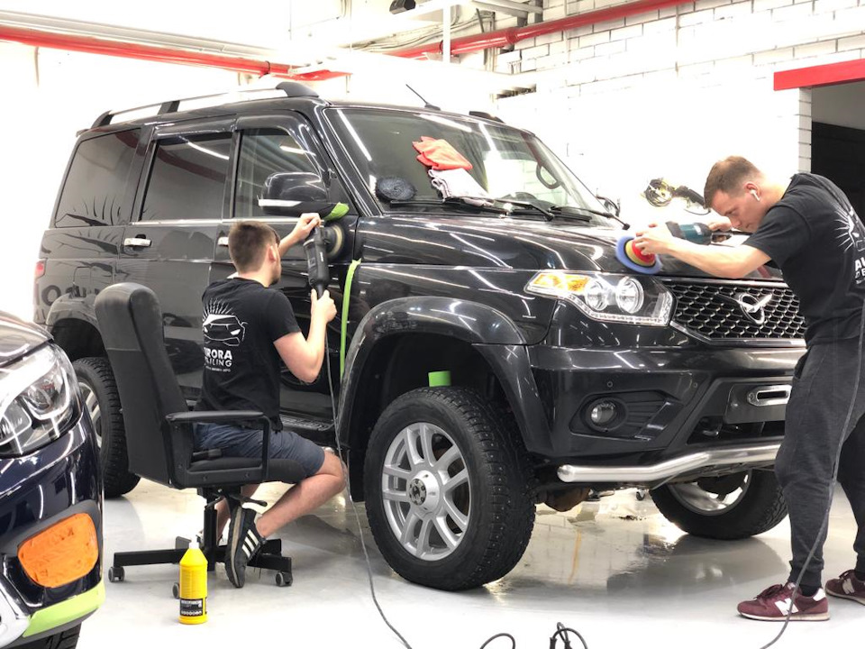 История восстановления лакокрасочного покрытия УАЗ патриот — DRIVE2