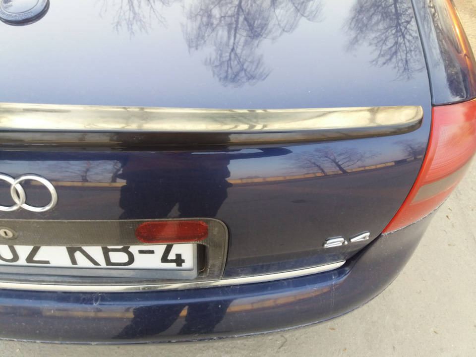 60. S6 спойлер на крышку багажника — Audi A6 (C5), 2,4 л, 2001 года ...