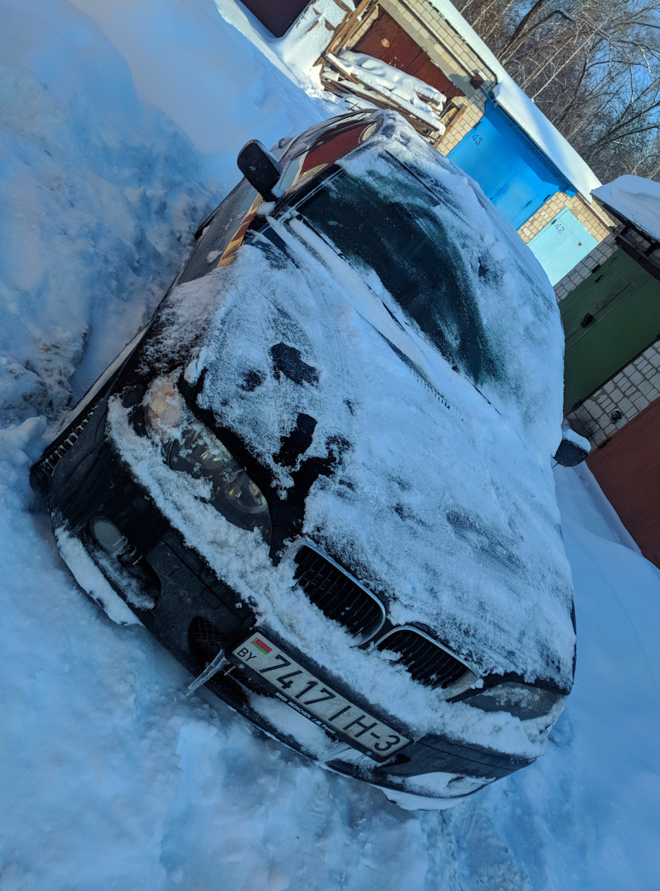 Проходимость на снегу — BMW 3 series (E46), 2 л, 2002 года | покатушки |  DRIVE2