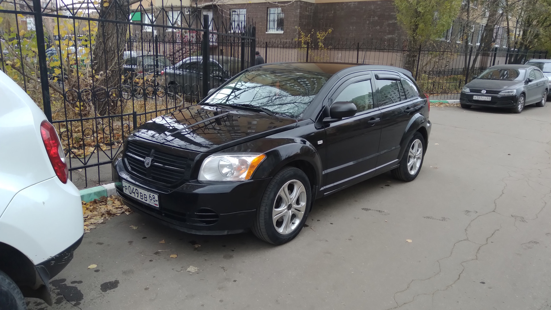 Dodge Caliber 1.8 бензиновый 2007 | Черный калиберррр на DRIVE2