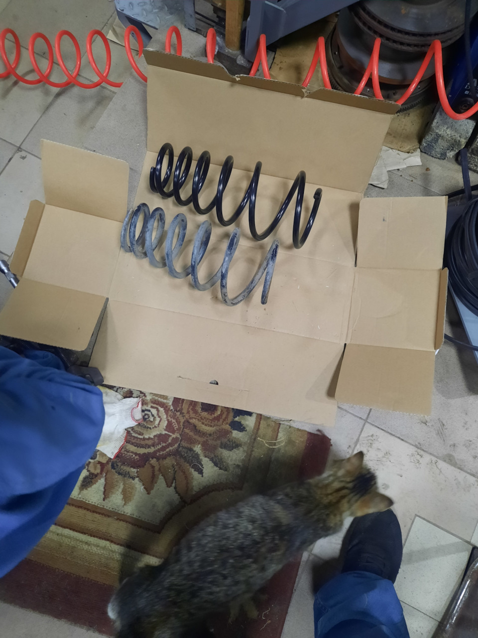 Замена пружин, перепайка светодиодов приборки — Toyota Camry (XV40), 3 ...