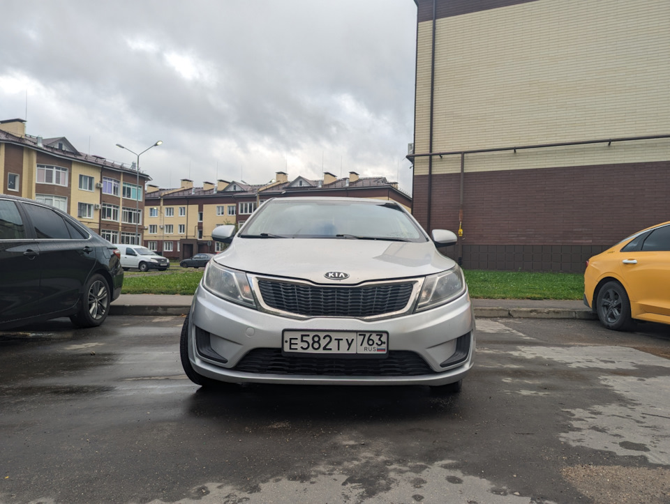 Полировка фар — KIA Rio (3G), 1,4 л, 2011 года | стайлинг | DRIVE2
