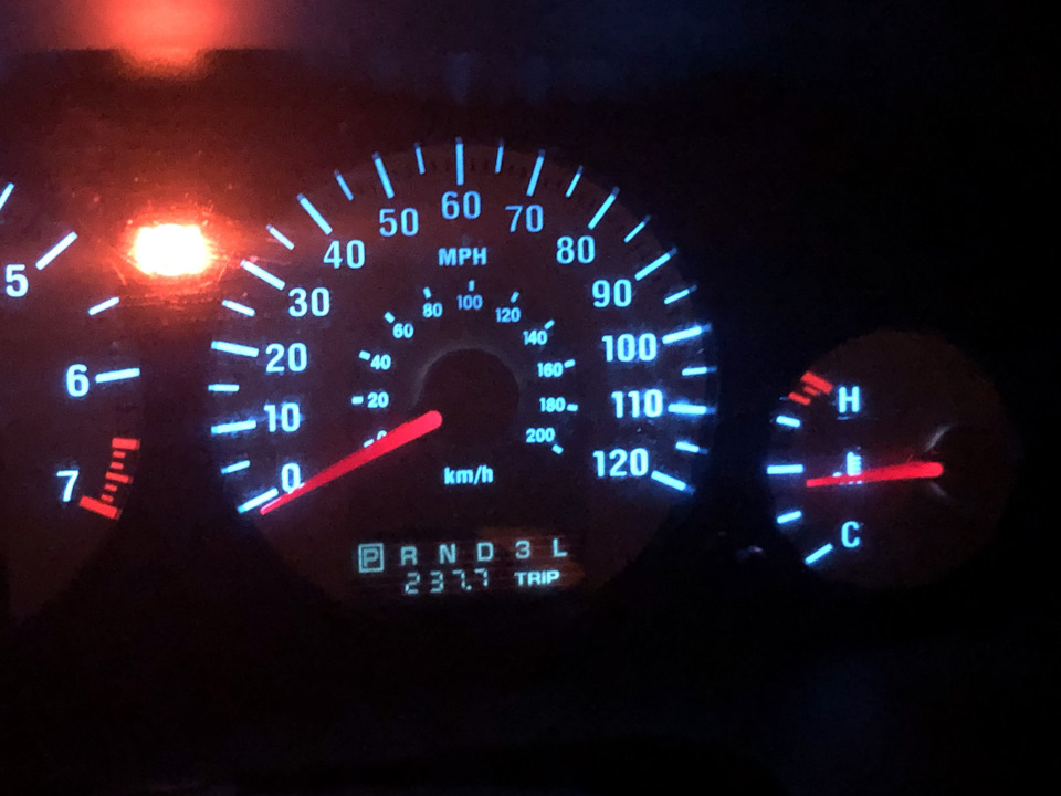 Расход топлива, пол пути пробки. — Dodge Stratus (2G), 2,4 л, 2004 года ...