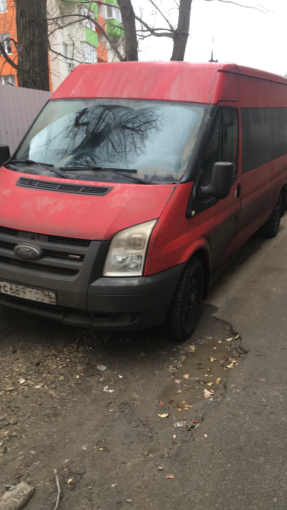 Пробег в 7200 км — Ford Transit (7G), 2,4 л, 2008 года | покатушки | DRIVE2