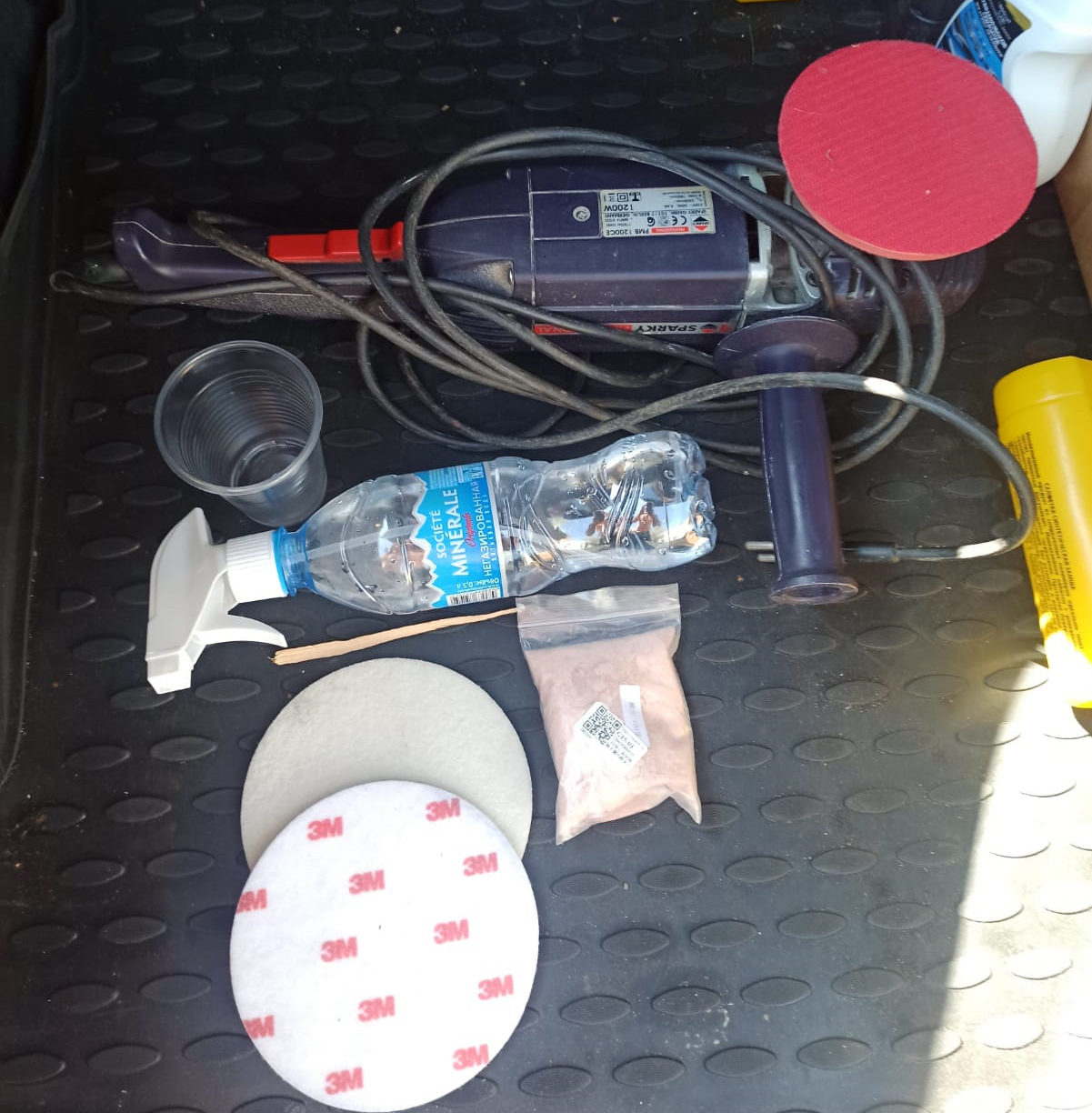 Полировка лобового стекла оксидом церия — Opel Insignia (1G), 2 л, 2011 ...