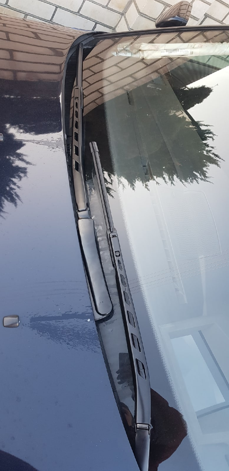 Порошковая покраска поводков дворников — BMW 5 series (E60), 3 л, 2005 ...