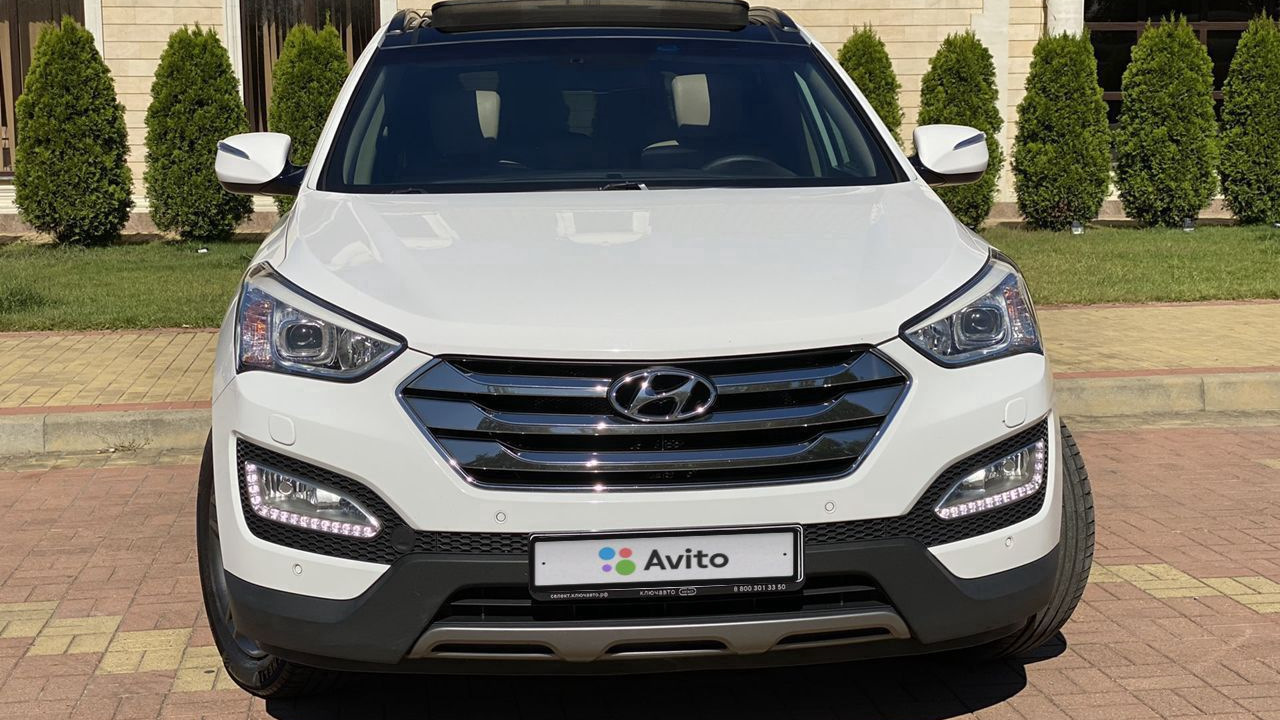 Hyundai Santa Fe (3G) 2.2 дизельный 2014 | Дизельный трактор на DRIVE2