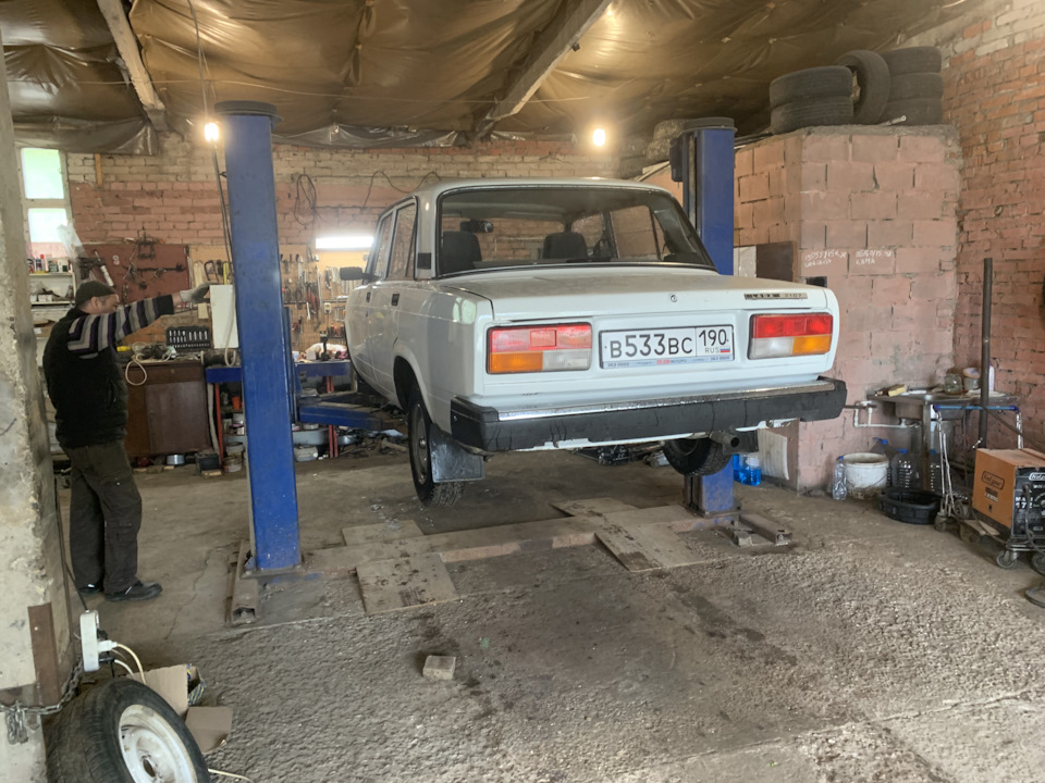 Замена шаровых, ступичного подшипника и заднего тормозного цилиндра на ...