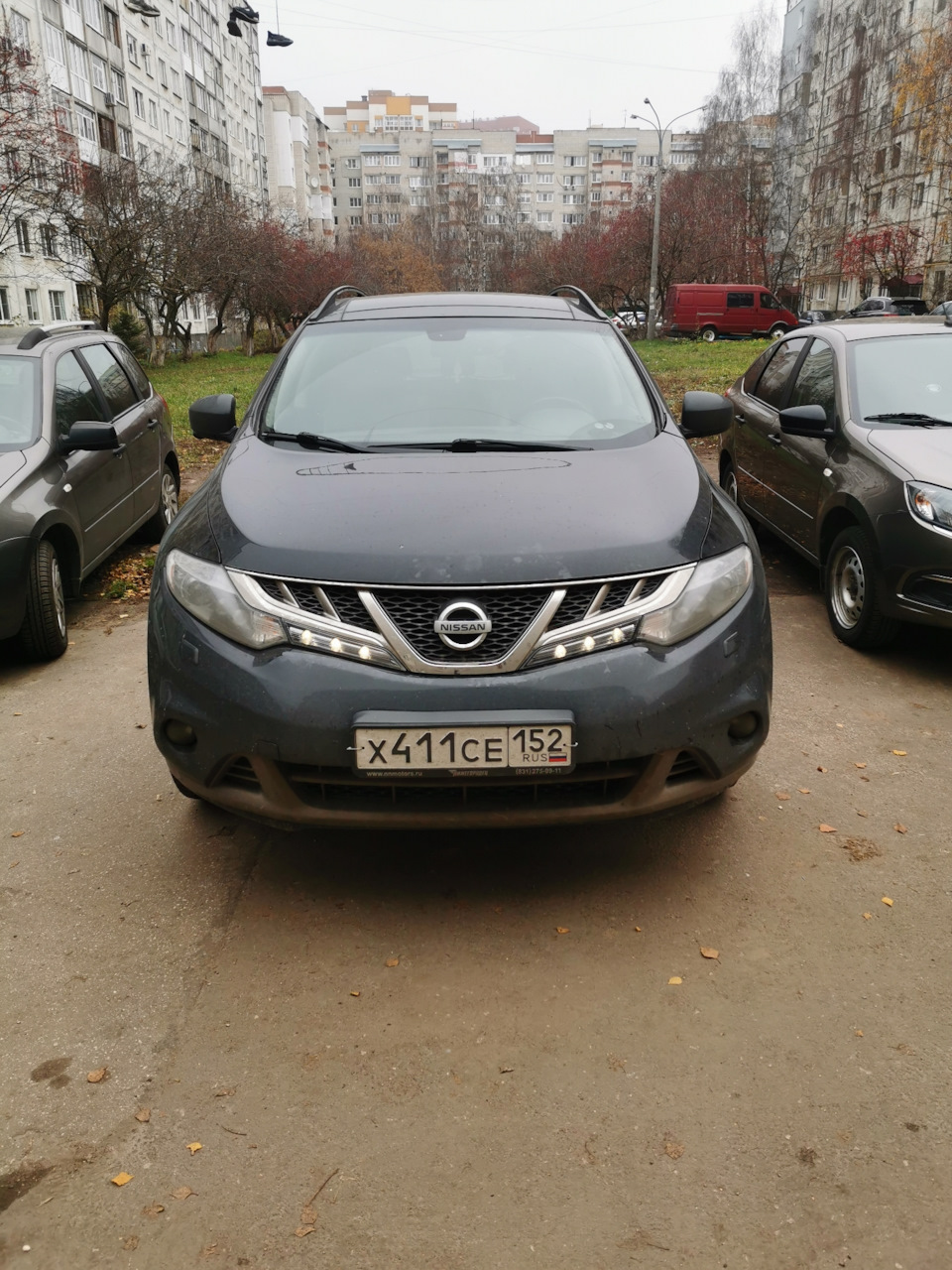 Штатные дхо — Nissan Murano II, 3,5 л, 2013 года | аксессуары | DRIVE2