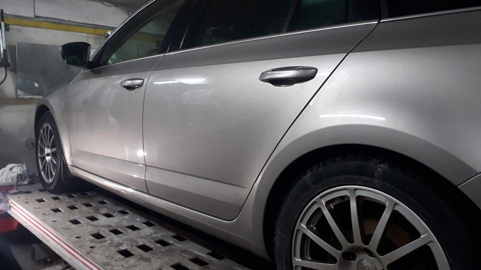 Шкода Октавиа. Ремонт порога. — Сообщество «Кузовной Ремонт» на DRIVE2