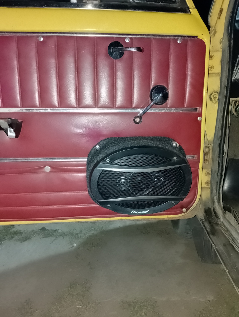 Перенос ручки открывания двери — Lada 21021, 1,2 л, 1978 года ...