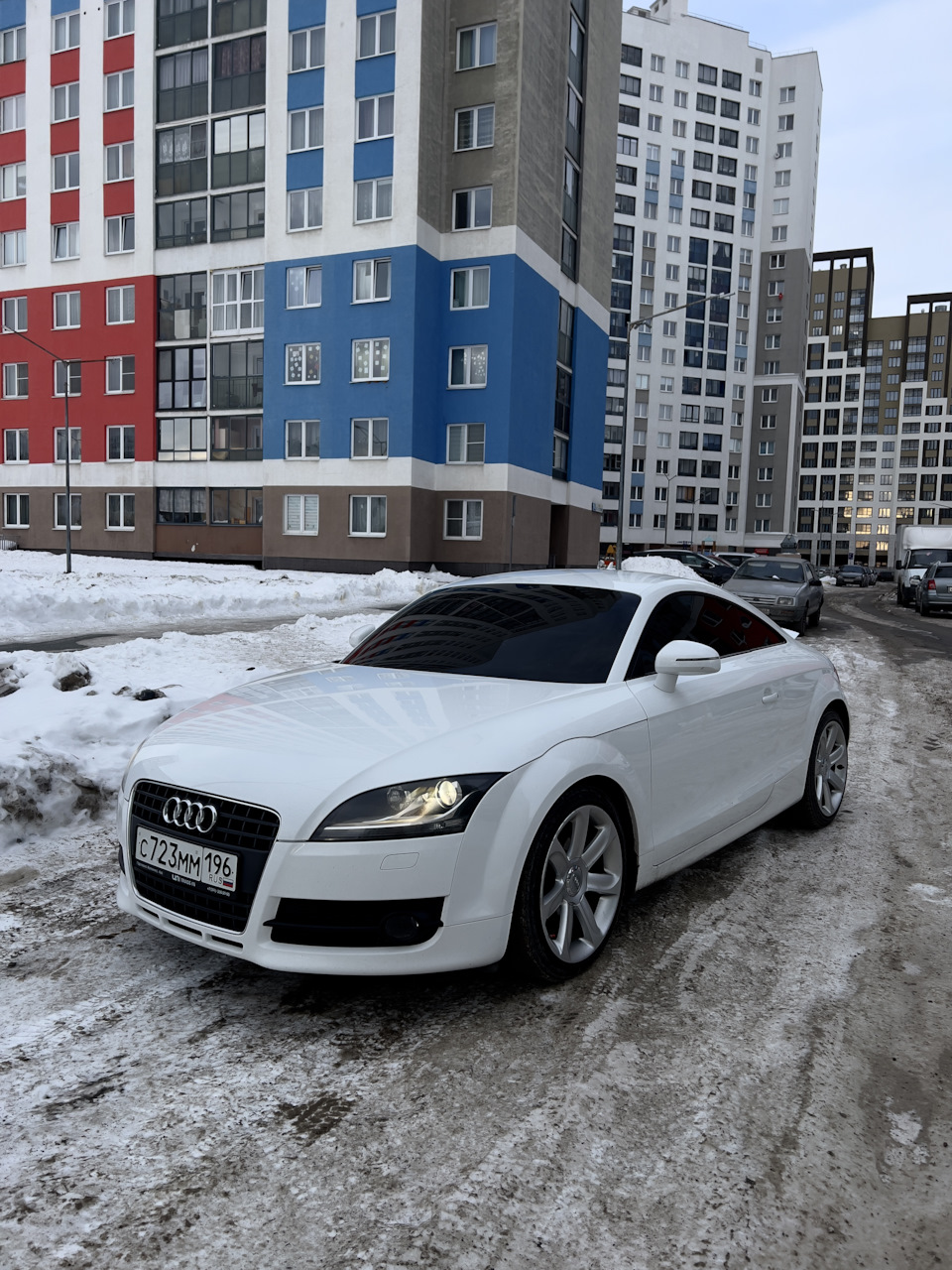 Пробег 135.000 Тонируем стекла — Audi TT (2G), 2 л, 2006 года | тюнинг |  DRIVE2