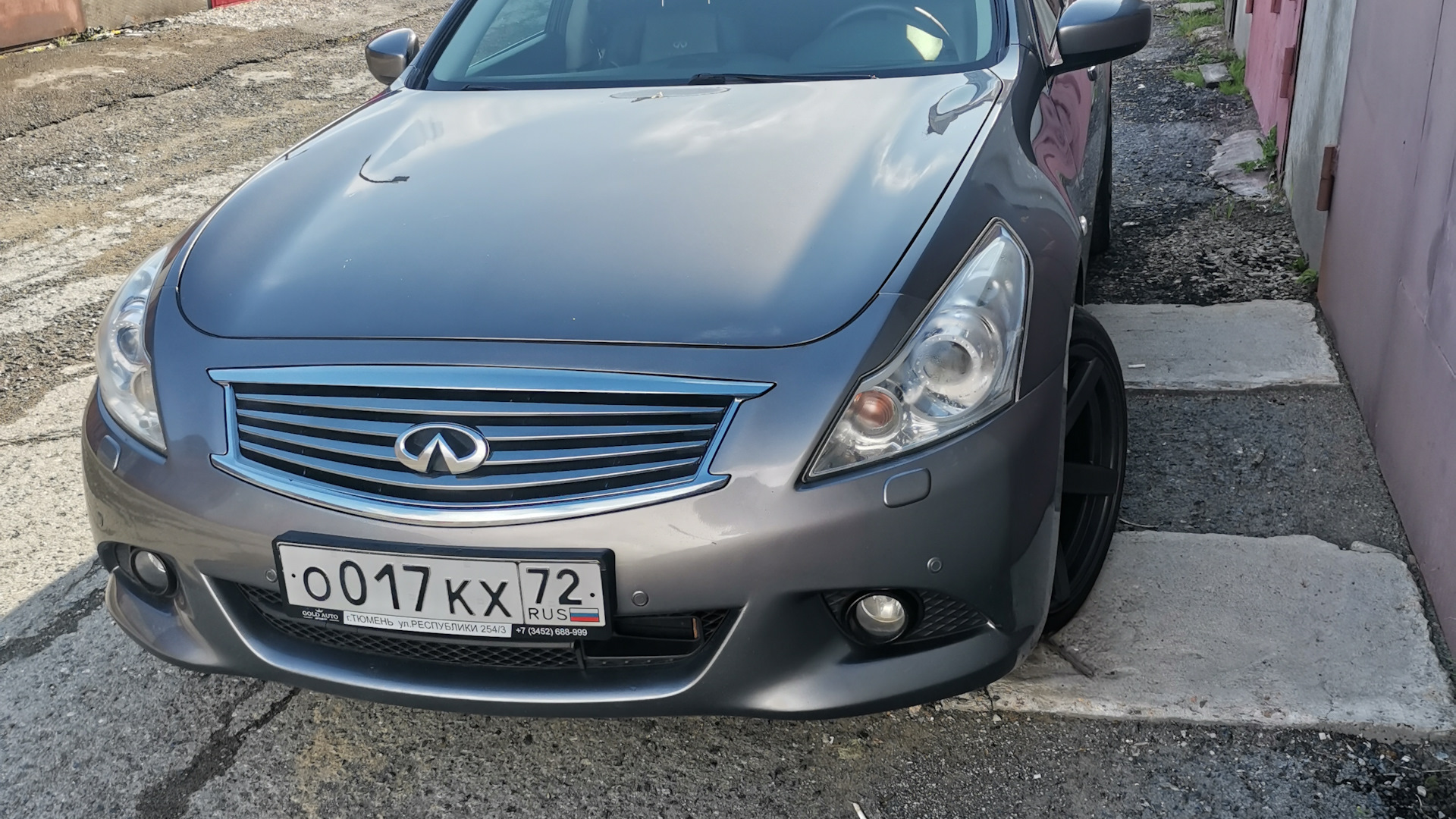 Infiniti G37 3.7 бензиновый 2011 | Серый_✖️ на DRIVE2