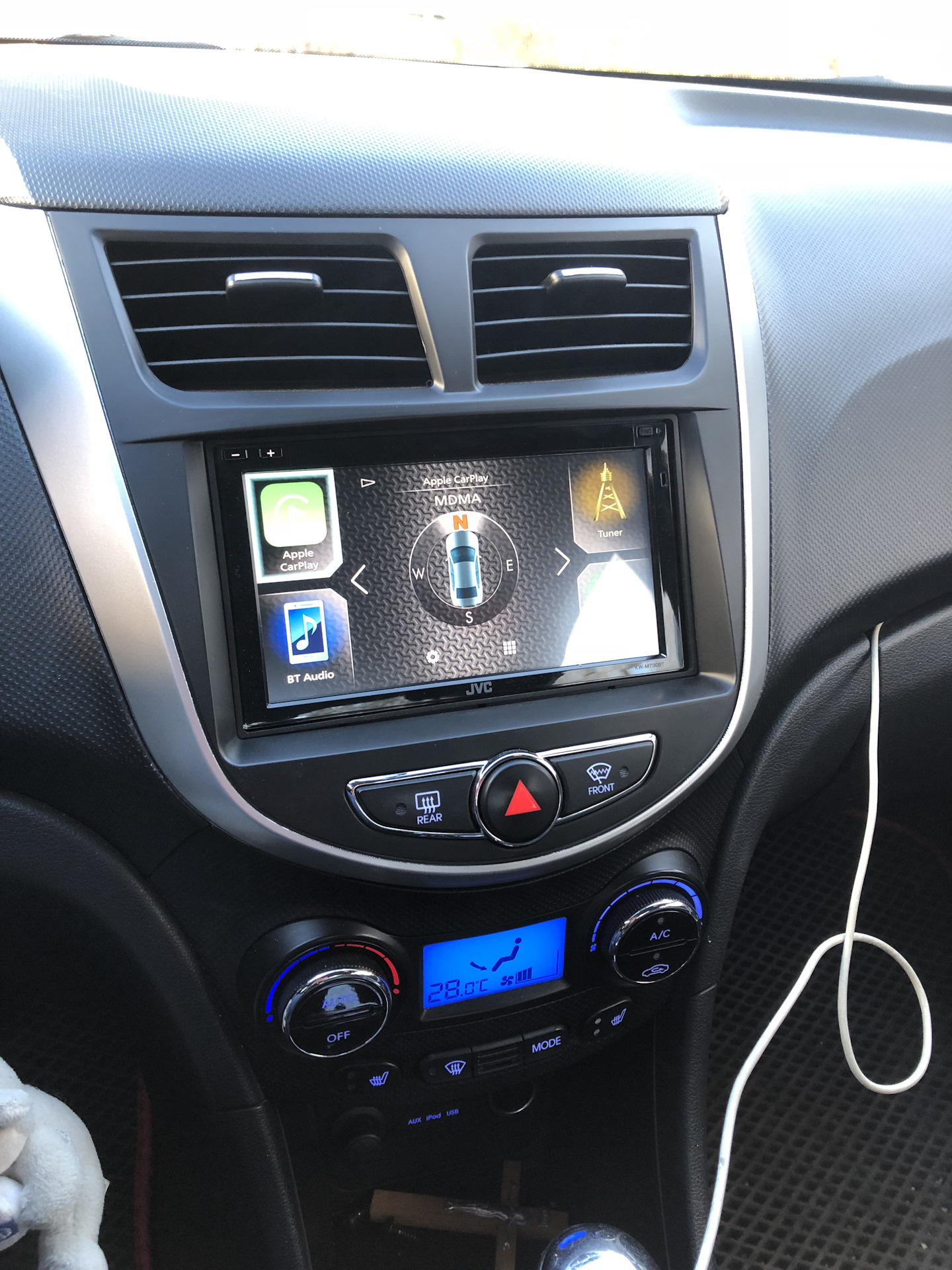 солярис 2 рестайлинг мультимедиа. 25. шгу hyundai solaris 2.